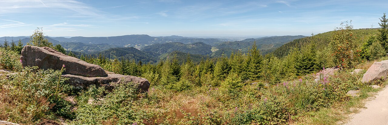 Black Forest landscape at Schluchsee